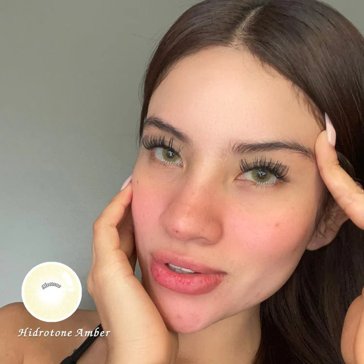 Hidrotone Amber Meetone Contact Lenses