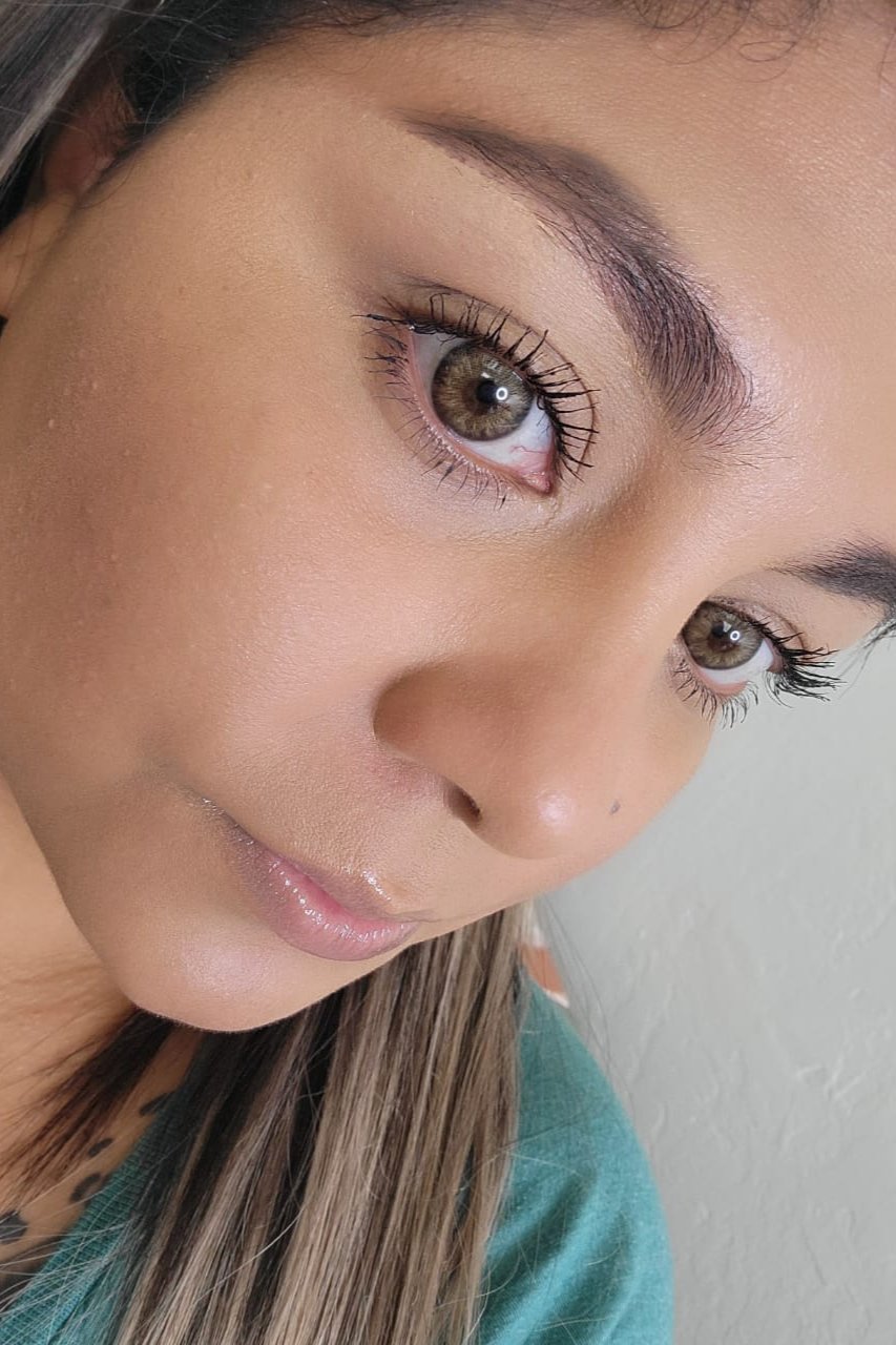 Lentes de contacto Meetone color marrón de México