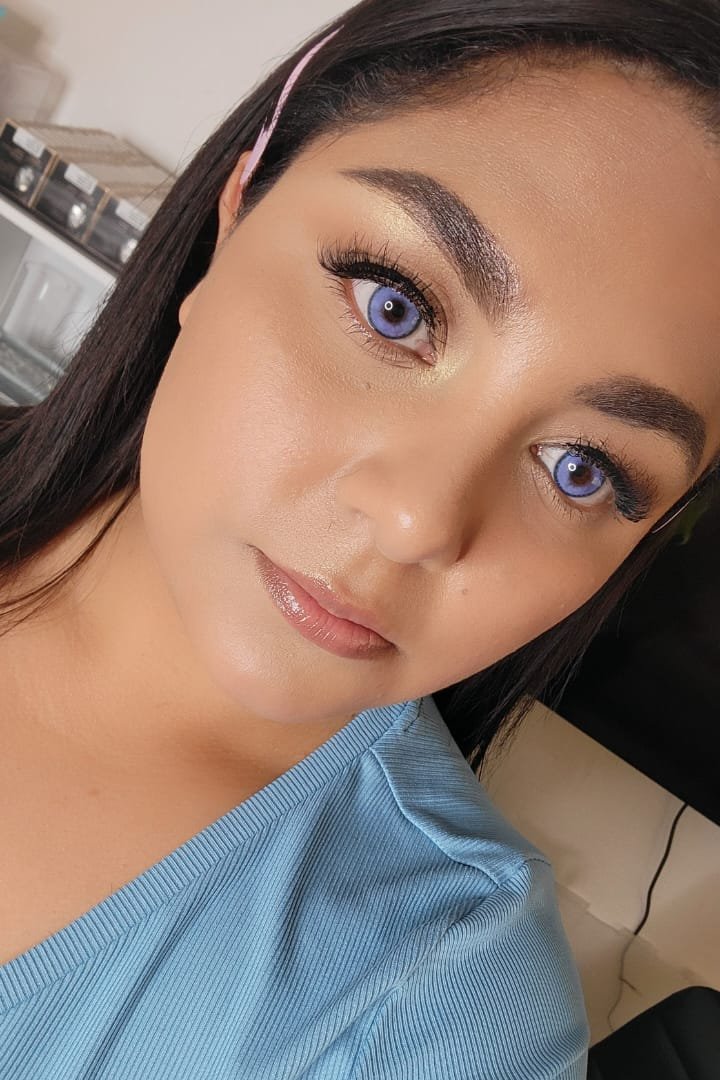 Soramaya Blue Meetone Contact Lenses