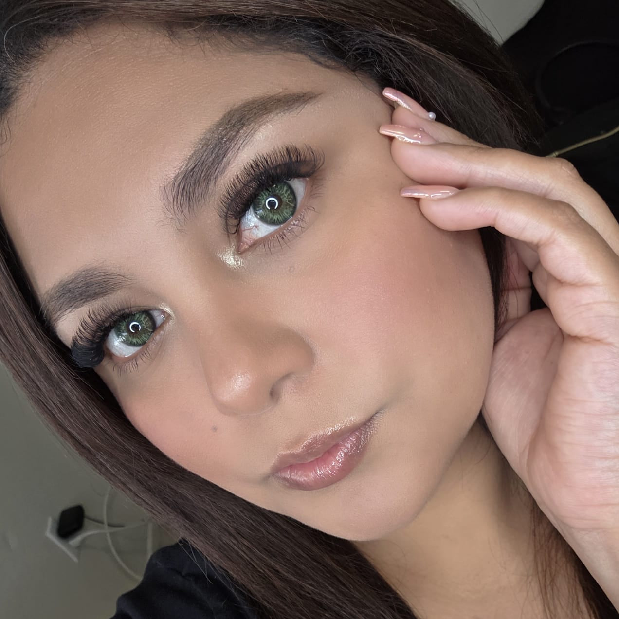 Lentes de contacto Meetone de color verde Afrodita