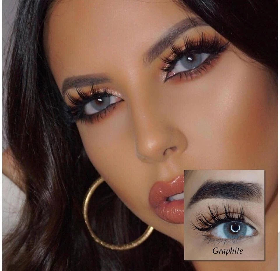 Hidrotone Graphite Meetone Contact Lenses