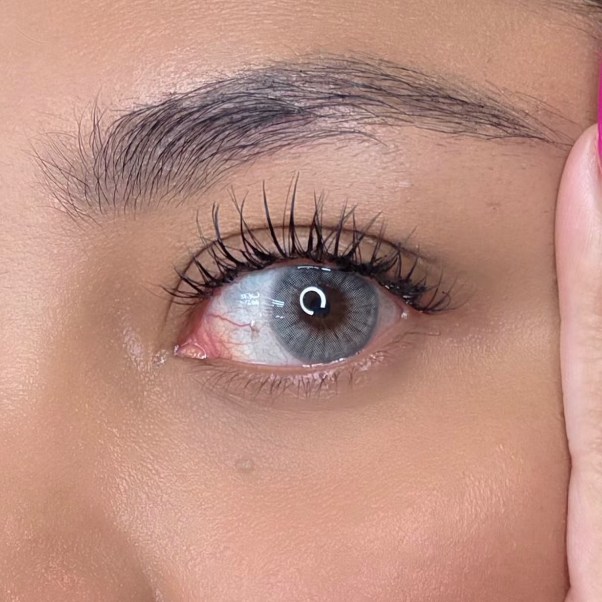 Hidrotone Graphite Meetone Contact Lenses
